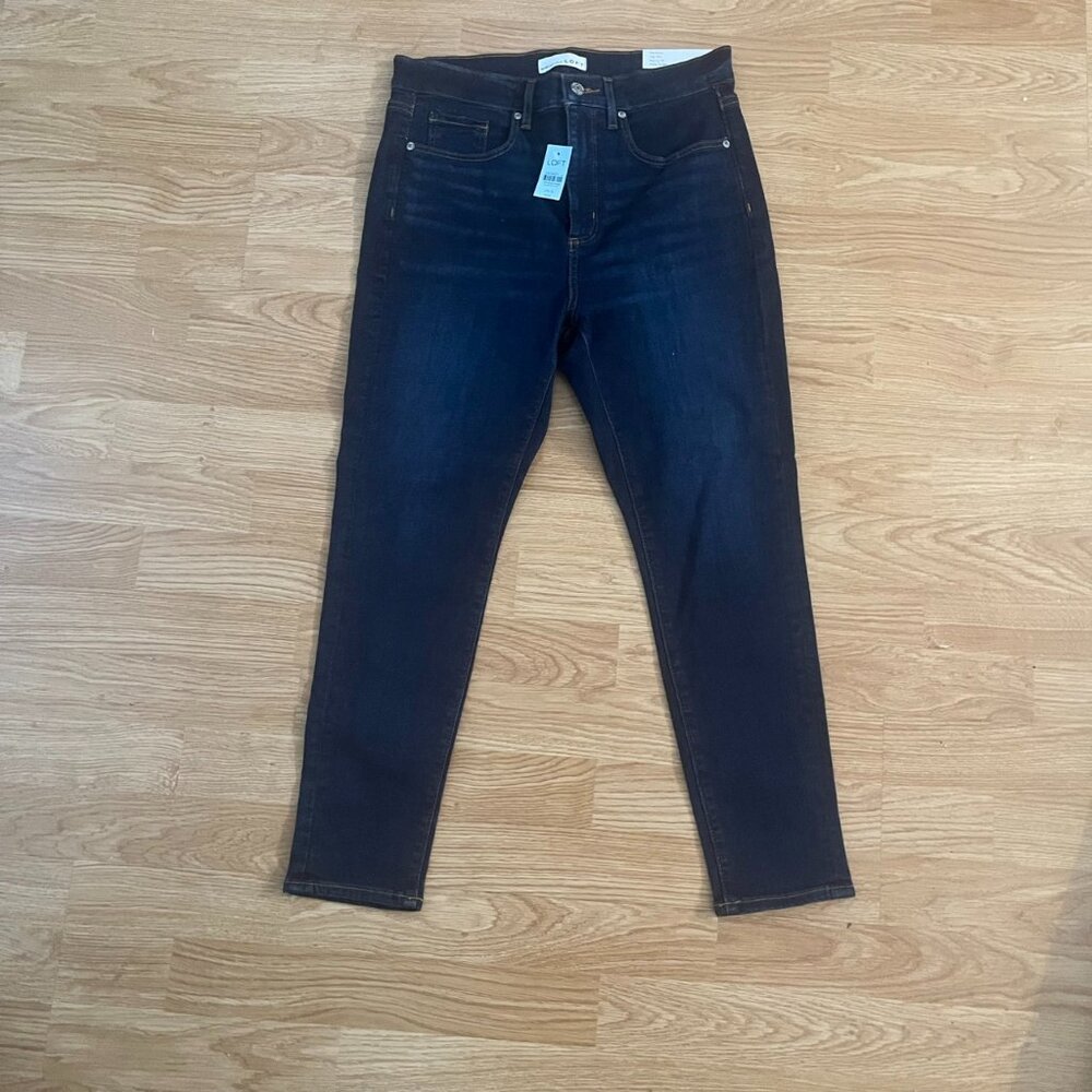 LOFT High Rise Skinny Jeans - NWT - 29P/8P